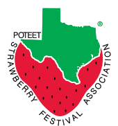 Poteet Strawberry Festival logo